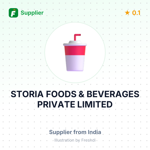 STORIA FOODS & BEVERAGES PRIVATE LIMITED – summary card, no photo uploaded yet