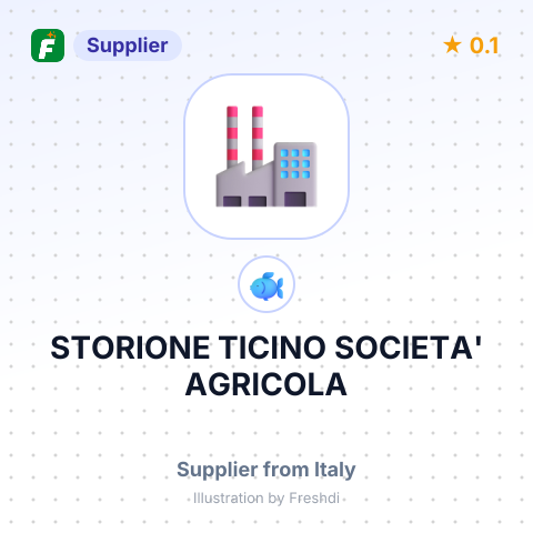 STORIONE TICINO SOCIETA' AGRICOLA – summary card, no photo uploaded yet