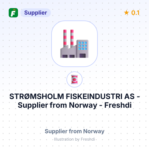 STRØMSHOLM FISKEINDUSTRI AS – summary card, no photo uploaded yet