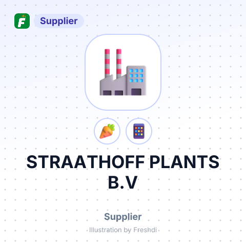 STRAATHOFF PLANTS B.V – summary card, no photo uploaded yet