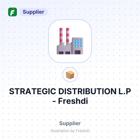 STRATEGIC DISTRIBUTION L.P – summary card, no photo uploaded yet