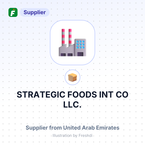 STRATEGIC FOODS INT CO LLC. – summary card, no photo uploaded yet