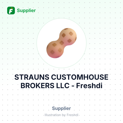 STRAUNS CUSTOMHOUSE BROKERS LLC – summary card, no photo uploaded yet