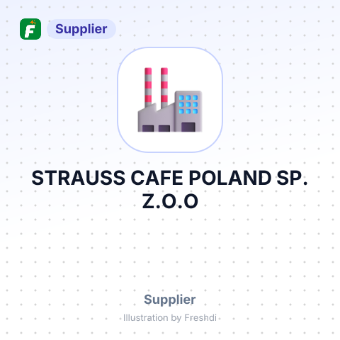 STRAUSS CAFE POLAND SP. Z.O.O – summary card, no photo uploaded yet