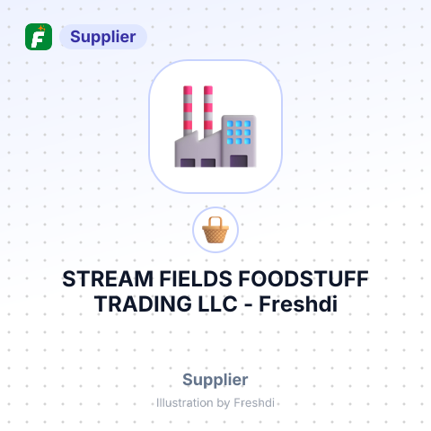 STREAM FIELDS FOODSTUFF TRADING LLC – summary card, no photo uploaded yet