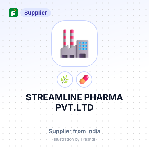 STREAMLINE PHARMA PVT.LTD – summary card, no photo uploaded yet