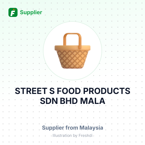 STREET S FOOD PRODUCTS SDN BHD MALA – summary card, no photo uploaded yet