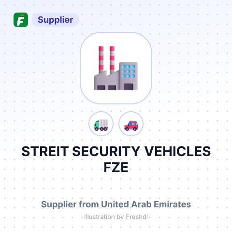 STREIT SECURITY VEHICLES FZE – summary card, no photo uploaded yet