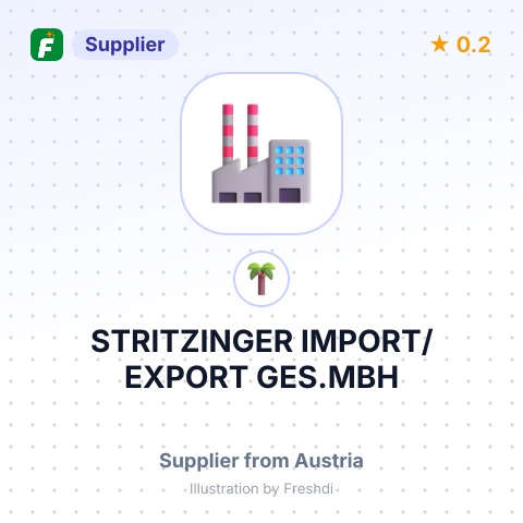 STRITZINGER IMPORT/EXPORT GES.MBH – summary card, no photo uploaded yet