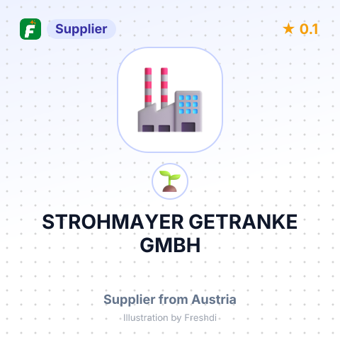 STROHMAYER GETRANKE GMBH – summary card, no photo uploaded yet