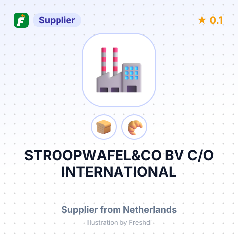STROOPWAFEL&CO BV C/O INTERNATIONAL – summary card, no photo uploaded yet