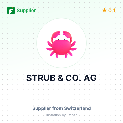 STRUB & CO. AG – summary card, no photo uploaded yet