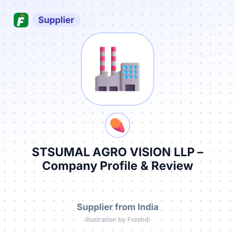 STSUMAL AGRO VISION LLP – summary card, no photo uploaded yet