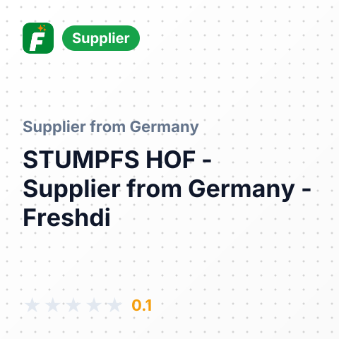 STUMPFS HOF – summary card, no photo uploaded yet