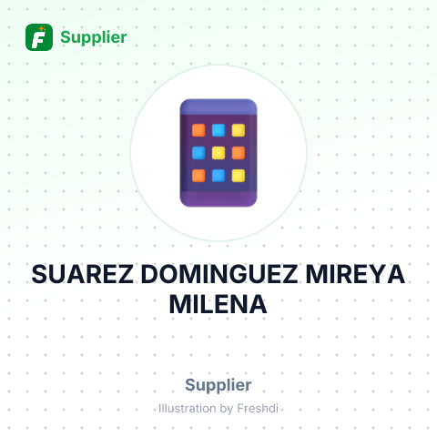 SUAREZ DOMINGUEZ MIREYA MILENA – summary card, no photo uploaded yet
