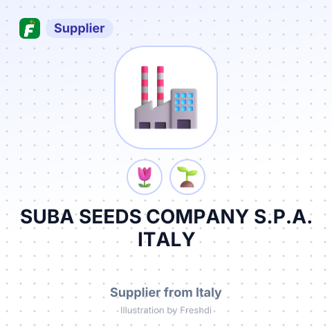 SUBA SEEDS COMPANY S.P.A. ITALY – summary card, no photo uploaded yet