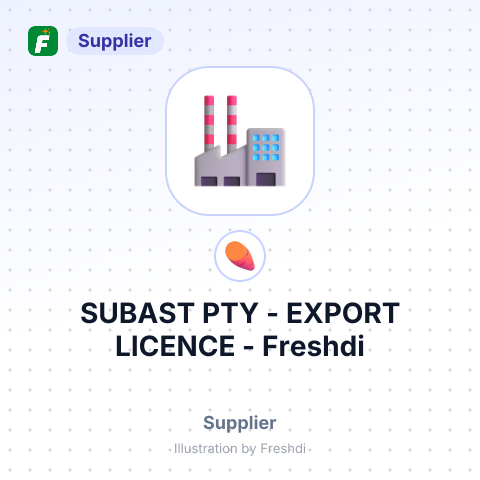 SUBAST PTY - EXPORT LICENCE – summary card, no photo uploaded yet