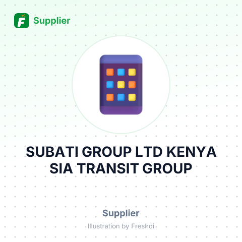 SUBATI GROUP LTD KENYA SIA TRANSIT GROUP – summary card, no photo uploaded yet
