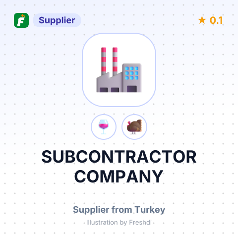 SUBCONTRACTOR COMPANY – summary card, no photo uploaded yet