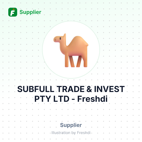 SUBFULL TRADE & INVEST PTY LTD – summary card, no photo uploaded yet