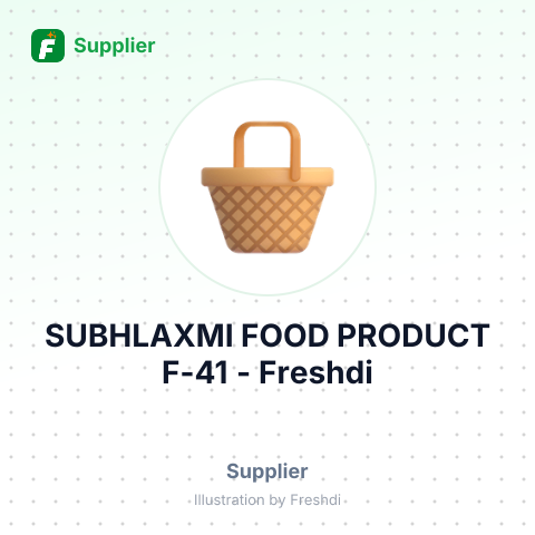 SUBHLAXMI FOOD PRODUCT F-41 – summary card, no photo uploaded yet