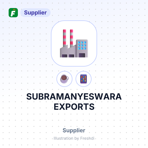 SUBRAMANYESWARA EXPORTS – summary card, no photo uploaded yet
