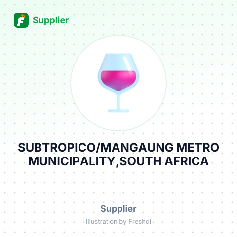 SUBTROPICO/MANGAUNG METRO MUNICIPALITY,SOUTH AFRICA – summary card, no photo uploaded yet