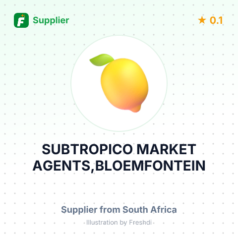 SUBTROPICO MARKET AGENTS,BLOEMFONTEIN – summary card, no photo uploaded yet