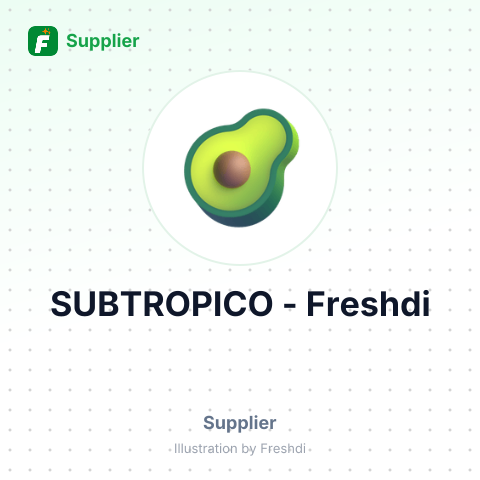 SUBTROPICO – summary card, no photo uploaded yet