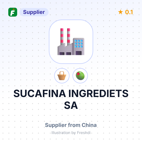 SUCAFINA INGREDIETS SA – summary card, no photo uploaded yet