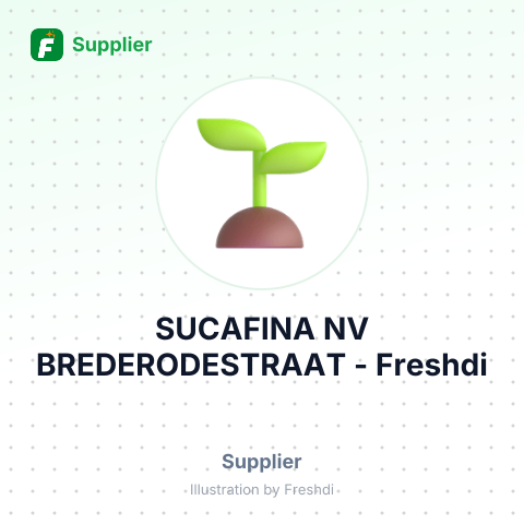 SUCAFINA NV BREDERODESTRAAT – summary card, no photo uploaded yet