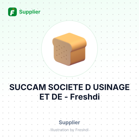 SUCCAM SOCIETE D USINAGE ET DE – summary card, no photo uploaded yet