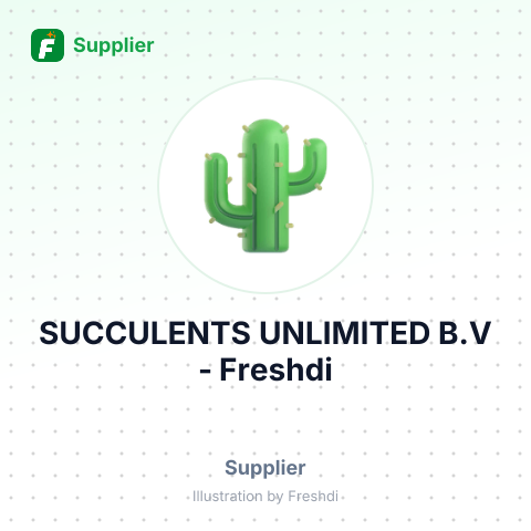SUCCULENTS UNLIMITED B.V – summary card, no photo uploaded yet