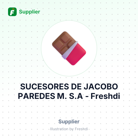 SUCESORES DE JACOBO PAREDES M. S.A – summary card, no photo uploaded yet