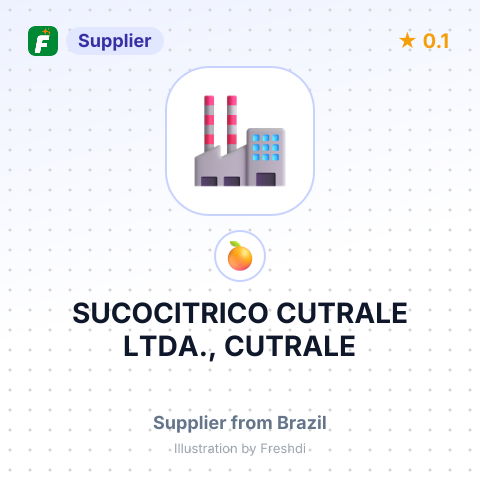 SUCOCITRICO CUTRALE LTDA., CUTRALE – summary card, no photo uploaded yet