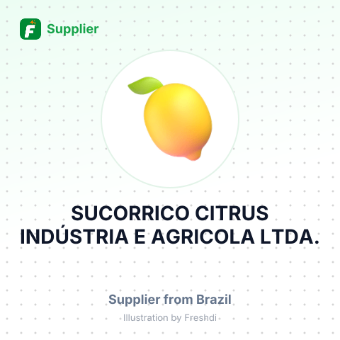 SUCORRICO CITRUS INDÚSTRIA E AGRICOLA LTDA. – summary card, no photo uploaded yet