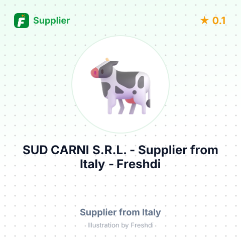 SUD CARNI S.R.L. – summary card, no photo uploaded yet