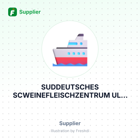 SUDDEUTSCHES SCWEINEFLEISCHZENTRUM ULM DONAUTAL GMBH – summary card, no photo uploaded yet