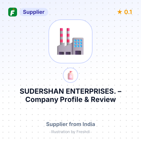 SUDERSHAN ENTERPRISES. – summary card, no photo uploaded yet