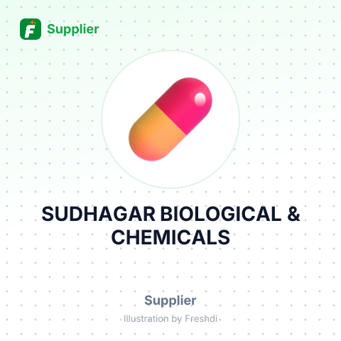 SUDHAGAR BIOLOGICAL & CHEMICALS – summary card, no photo uploaded yet