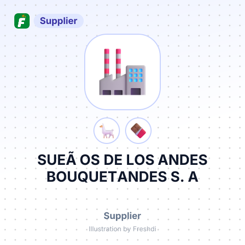 SUEÃ OS DE LOS ANDES BOUQUETANDES S. A – summary card, no photo uploaded yet