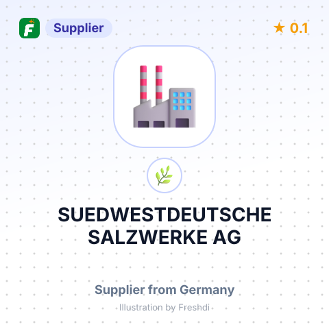 SUEDWESTDEUTSCHE SALZWERKE AG – summary card, no photo uploaded yet