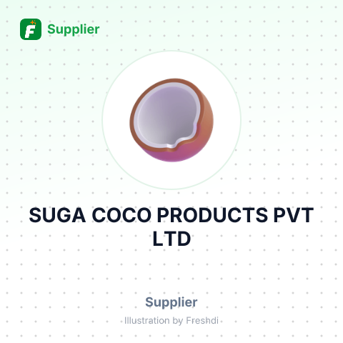 SUGA COCO PRODUCTS PVT LTD – summary card, no photo uploaded yet
