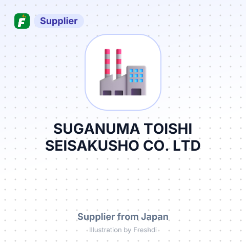 SUGANUMA TOISHI SEISAKUSHO CO.,LTD – summary card, no photo uploaded yet