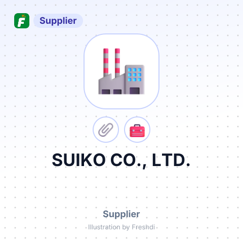 SUIKO CO., LTD. – summary card, no photo uploaded yet