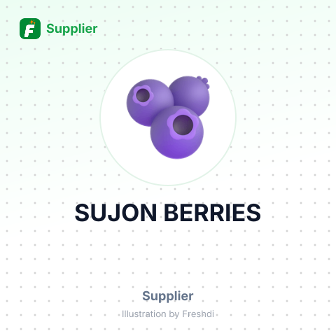 SUJON BERRIES – summary card, no photo uploaded yet