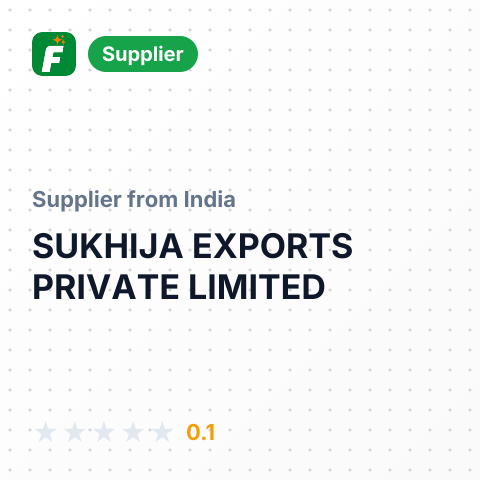 SUKHIJA EXPORTS PRIVATE LIMITED – summary card, no photo uploaded yet