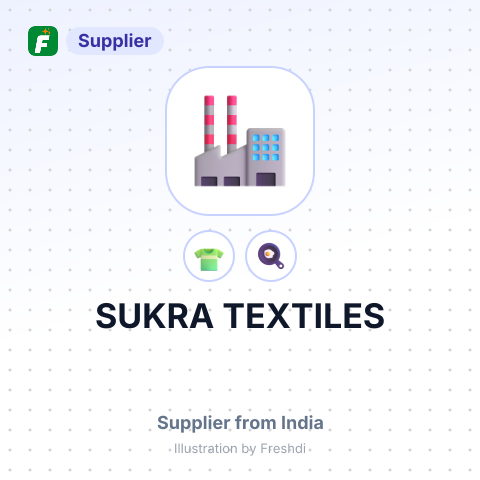 SUKRA TEXTILES – summary card, no photo uploaded yet
