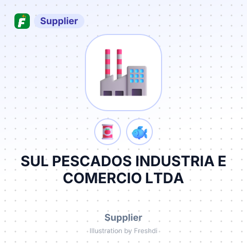 SUL PESCADOS INDUSTRIA E COMERCIO LTDA – summary card, no photo uploaded yet