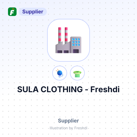 SULA CLOTHING – summary card, no photo uploaded yet